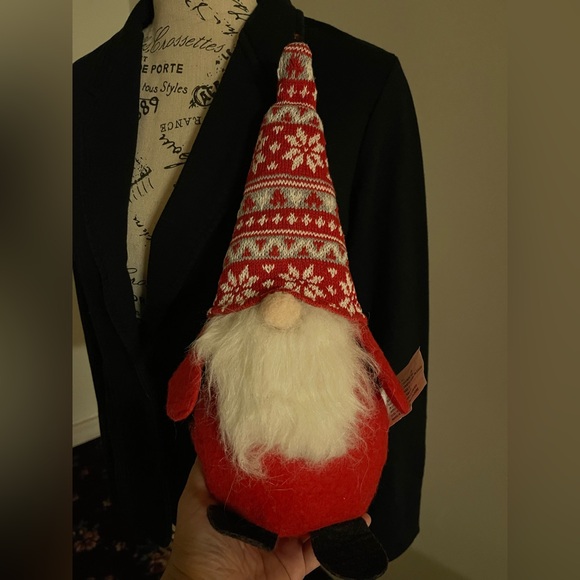 Festive Red and White Holiday Gnome - Picture 1 of 2